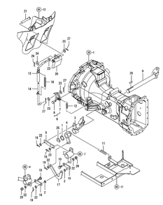 Parking Brake Diagram and Parts List for SX3100 54ALB4S727-54ALB4SW727-54ALB4SX727-54ALB4SY727-54ALB4SZ727-54AMB4S727-54AMB4SW727-54AMB4SX727-54AMB4SY727-54AMB4SZ727 Cub Cadet Lawn Tractor